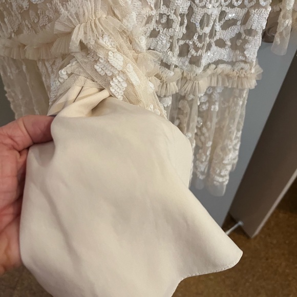 BHLDN needle and thread Annie sequined mini dress - Picture 13 of 16